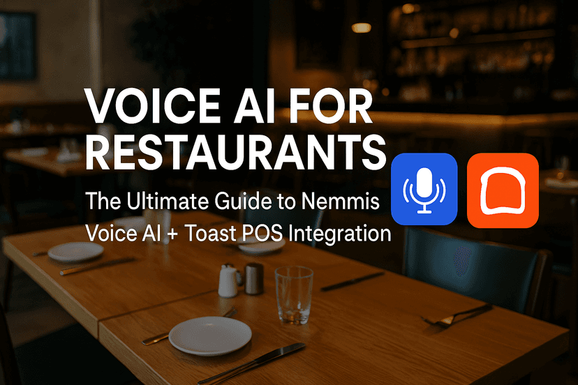 The Complete Guide to Voice AI for Restaurants: Integrating Nemmis Voice AI with Toast POS - Restaurant AI Technology